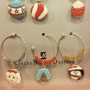Wine Charms - Ashley Nicole Designs - NIB